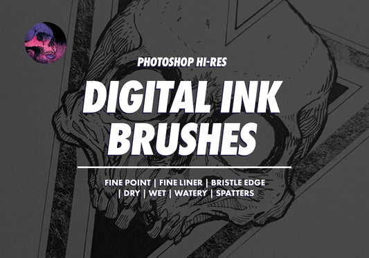 Matt's Ink Brush Set for Photoshop