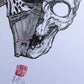 A4 KyloXSkull Original Ink Artwork